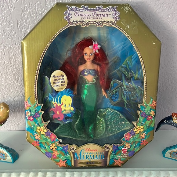 Vintage Ariel Mattel doll (and friends) - Picture 2 of 11